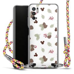 New Carry Case Transparent Stoff colourful/silber