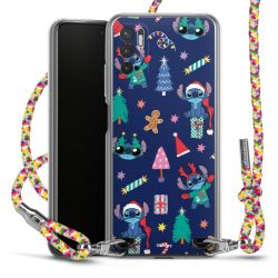 New Carry Case Transparent Stoff colourful/silber