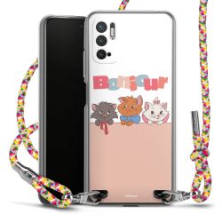 New Carry Case Transparent Stoff colourful/silber