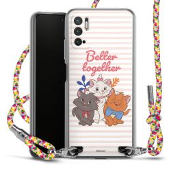 New Carry Case Transparent Stoff colourful/silber