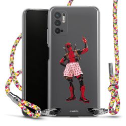 New Carry Case Transparent Stoff colourful/silber