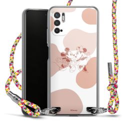 New Carry Case Transparent Stoff colourful/silber