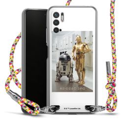 New Carry Case Transparent Stoff colourful/silber