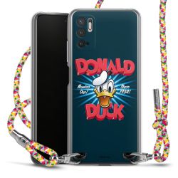 New Carry Case Transparent Stoff colourful/silber