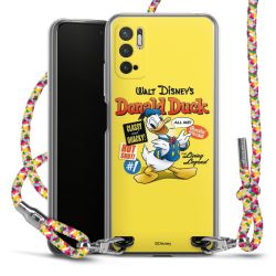 New Carry Case Transparent Stoff colourful/silber