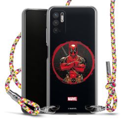 New Carry Case Transparent Stoff colourful/silber