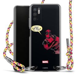 New Carry Case Transparent Stoff colourful/silber