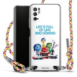 New Carry Case Transparent Stoff colourful/silber