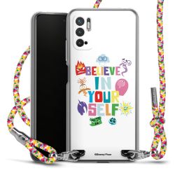 New Carry Case Transparent Stoff colourful/silber