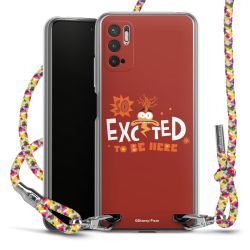 New Carry Case Transparent Stoff colourful/silber