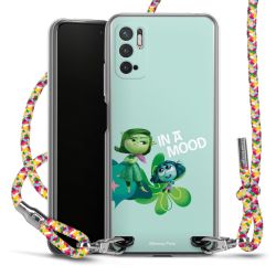 New Carry Case Transparent Stoff colourful/silber