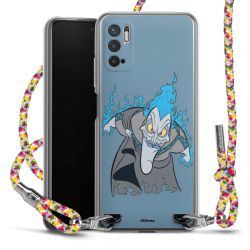 New Carry Case Transparent Stoff colourful/silber