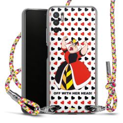 New Carry Case Transparent Stoff colourful/silber