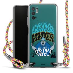 New Carry Case Transparent Stoff colourful/silber