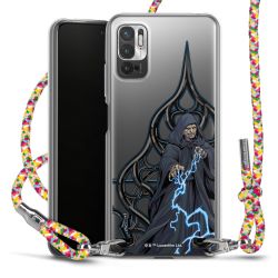 New Carry Case Transparent Stoff colourful/silber