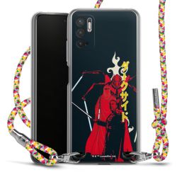 New Carry Case Transparent Stoff colourful/silber