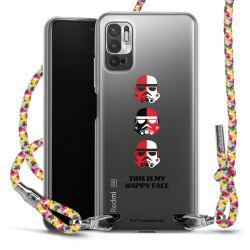 New Carry Case Transparent Stoff colourful/silber