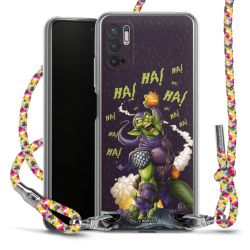 New Carry Case Transparent Stoff colourful/silber