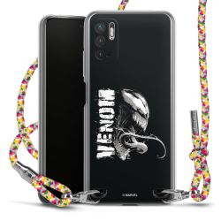 New Carry Case Transparent Stoff colourful/silber