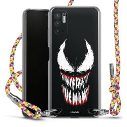 New Carry Case Transparent Stoff colourful/silber