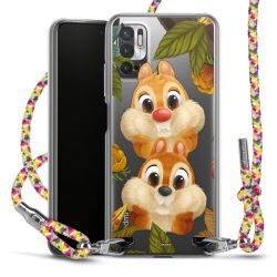 New Carry Case Transparent Stoff colourful/silber