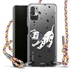 New Carry Case Transparent Stoff colourful/silber