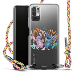 New Carry Case Transparent Stoff colourful/silber