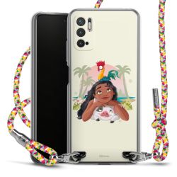 New Carry Case Transparent Stoff colourful/silber