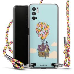 New Carry Case Transparent Stoff colourful/silber