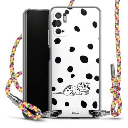 New Carry Case Transparent Stoff colourful/silber