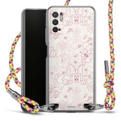 New Carry Case Transparent Stoff colourful/silber