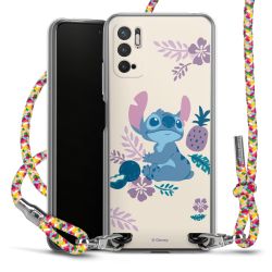 New Carry Case Transparent Stoff colourful/silber