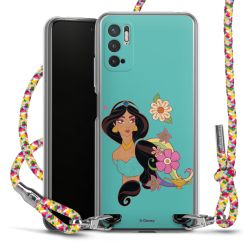 New Carry Case Transparent Stoff colourful/silber