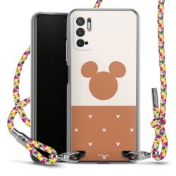 New Carry Case Transparent Stoff colourful/silber