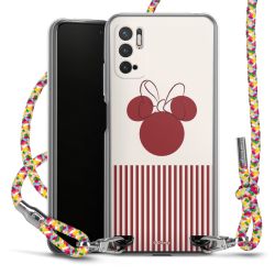 New Carry Case Transparent Stoff colourful/silber