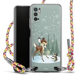 New Carry Case Transparent Stoff colourful/silber