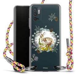 New Carry Case Transparent Stoff colourful/silber