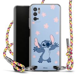 New Carry Case Transparent Stoff colourful/silber