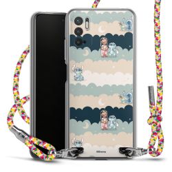 New Carry Case Transparent Stoff colourful/silber