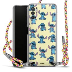 New Carry Case Transparent Stoff colourful/silber