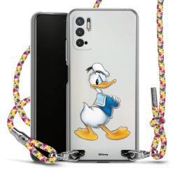 New Carry Case Transparent Stoff colourful/silber