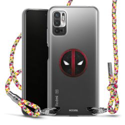 New Carry Case Transparent Stoff colourful/silber