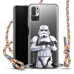 New Carry Case Transparent Stoff colourful/silber