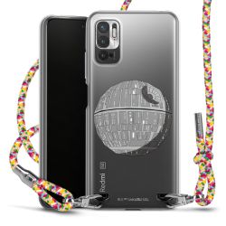 New Carry Case Transparent Stoff colourful/silber