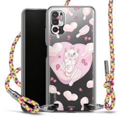 New Carry Case Transparent Stoff colourful/silber