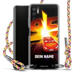 New Carry Case Transparent Stoff colourful/silber