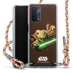 New Carry Case Transparent Stoff colourful/silber