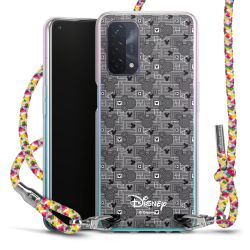 New Carry Case Transparent Stoff colourful/silber