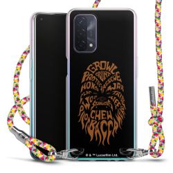 New Carry Case Transparent Stoff colourful/silber