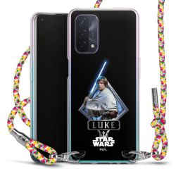 New Carry Case Transparent Stoff colourful/silber